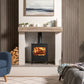 Contemporary  8WS wood burning stove by Hestia Concepts