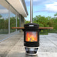 Hestia 500 Heat & Grill outdoor wood-burner and barbecue from Hestia Concepts