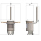 Hestia 500 Heat & Grill outdoor wood-burner and barbecue from Hestia Concepts