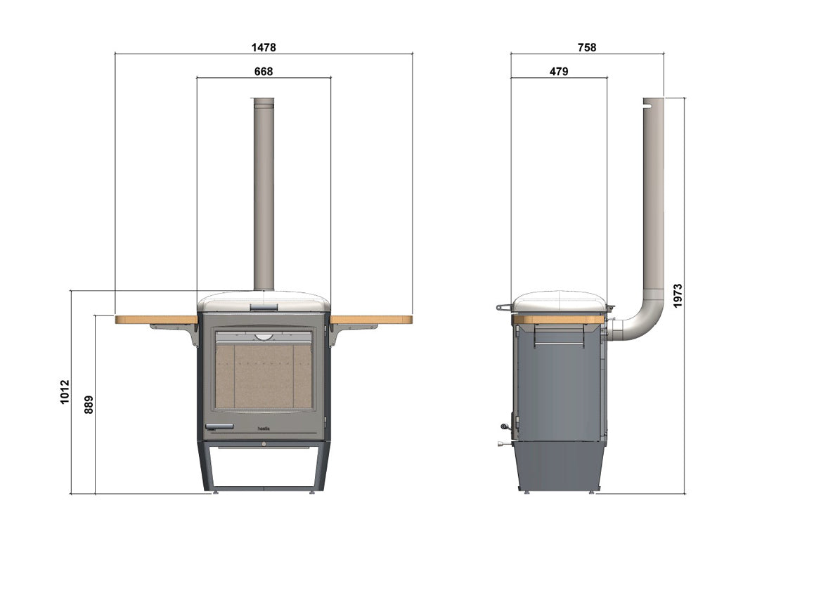 Hestia 600 Heat & Grill