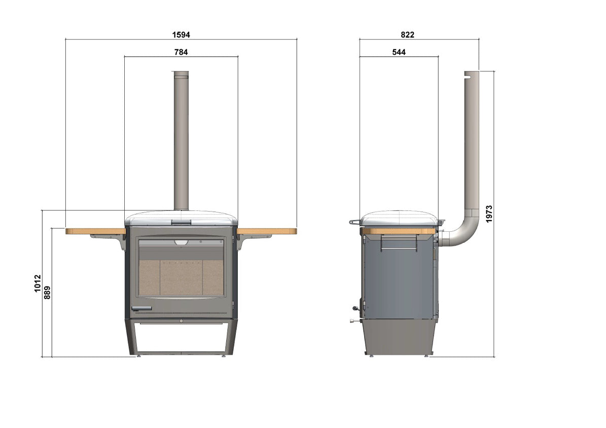 Hestia 700 Heat & Grill